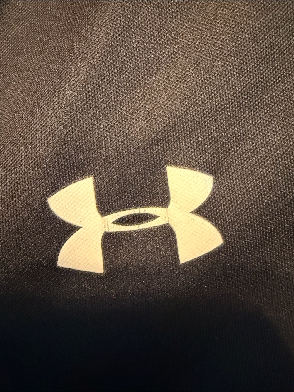 LG Black Short Sleeve Athletic Tee with White Accents - Picture 2 of 4